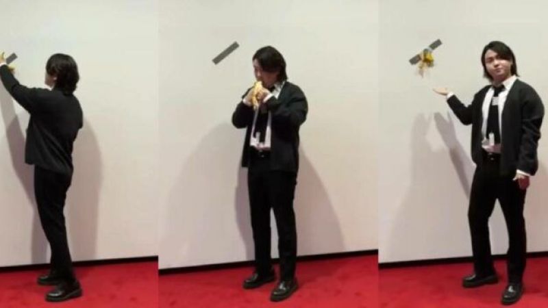 Öğrenci, müzede sergilenen binlerce dolarlık muzu yedi: Sadece acıkmıştım! 2