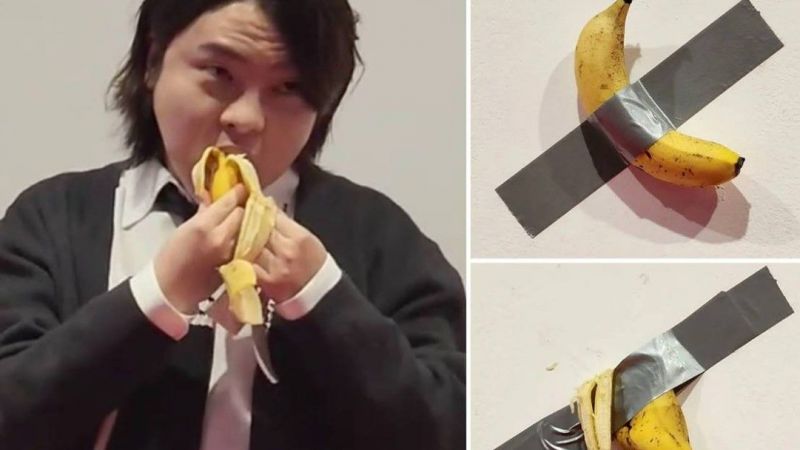 Öğrenci, müzede sergilenen binlerce dolarlık muzu yedi: Sadece acıkmıştım! 1