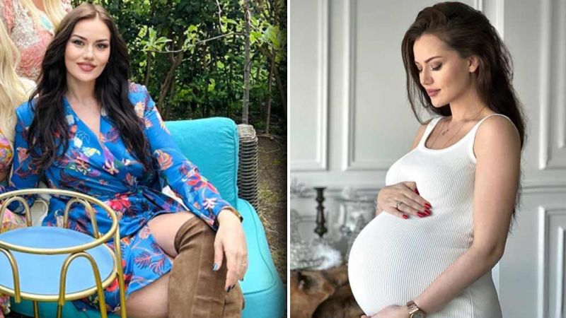 Fahriye Evcen doğum kilolarından kurtuldu! Mini mavi elbisesi ve kovboy çizmeleri içinde “Kim der iki çocuk annesi diye” 3