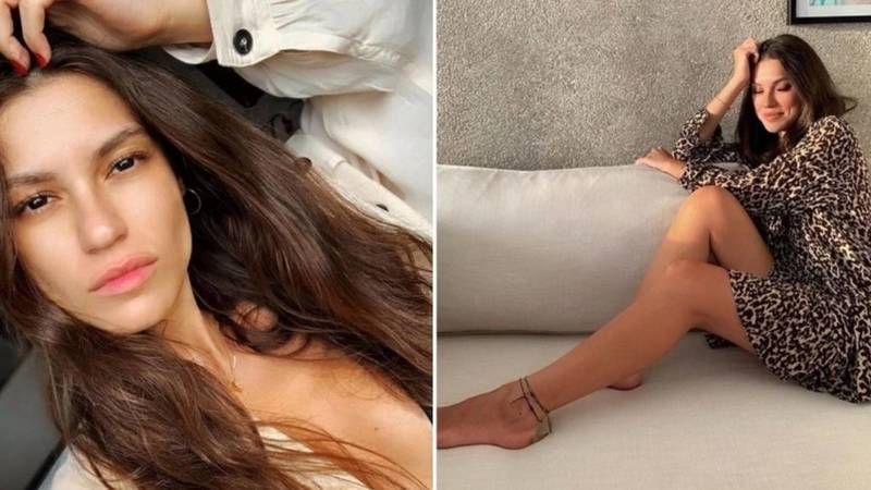 Yüsra Geyik, derin göğüs dekoltesini sonuna kadar açtı! Ortalık yangın yeri! 1