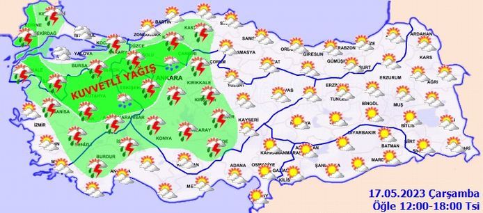 Meteoroloji Son Hava Durumu Tahminini Yayınladı! 3 Bölge İçin Sağanak Uyarısı Verildi! 3