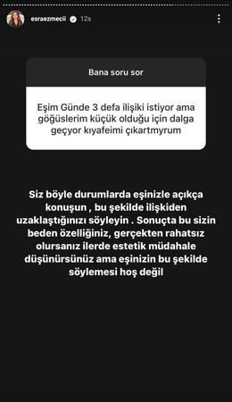 Günde üç kere cinsellik yaşamak istediği karısı ile dalga geçti! “Kıyafetimi bile çıkartamıyorum!” Esra Ezmeci'nin tepkisi ağır oldu: “Rahatsız oluyorsanız...” 2
