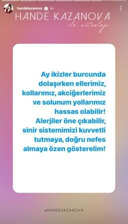 Ünlü astrolog Hande Kazanova'dan kritik uyarı: “Savaşmaya açık bir dönem!” 1
