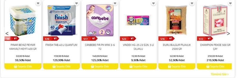 21 Mayıs 2023 Gaziantep Oli Market'te hafta sonu indirimi duyuruldu: Beyaz peynir 59 TL'ye, köfte 128 TL'ye geriledi! 2