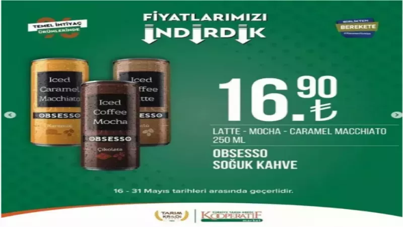 Tarım Kredi Marketleri "fiyatları indirdik" diye duyurdu: İşte indirime giren o ürünlerin listesi 5