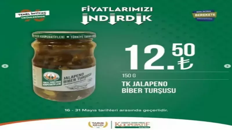 Tarım Kredi Marketleri "fiyatları indirdik" diye duyurdu: İşte indirime giren o ürünlerin listesi 2