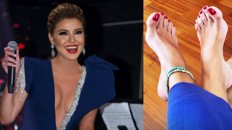 Ünlü şarkıcı Gülben Ergen ayaklarına gelen mesajı paylaştı: Okşayan olmayınca… 1