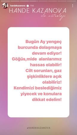 Ünlü astrolog Hande Kazanova uyardı: “Bugün mide ve göğüs ağrıları rahatsız edici olabilir!” 2