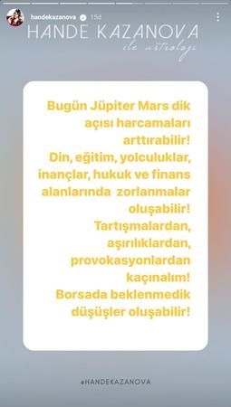Ünlü astrolog Hande Kazanova uyardı: “Bugün mide ve göğüs ağrıları rahatsız edici olabilir!” 3