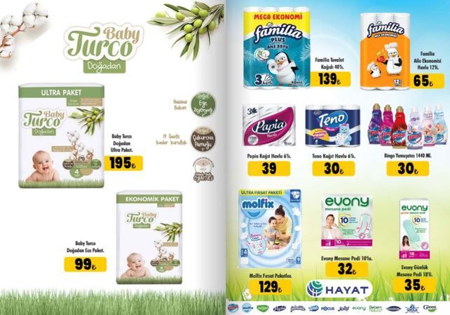 GAZİANTEP'TE O MARKET'TE DEV İNDİRİMLER! 24- 28 Mayıs Cergibozanlar Market indirimleri! 12'li kağıt havlu 65 TL, 40'lı tuvalet kağıdı 139 TL, bebek bezleri 99 TL! 2