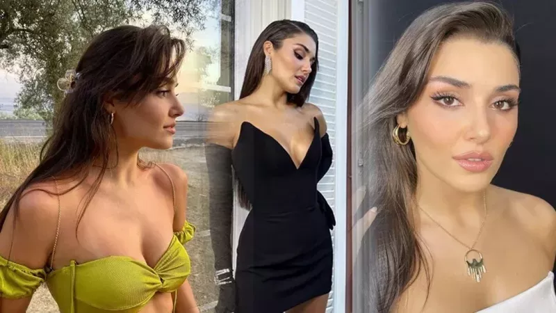 Cannes'i sallayan Hande Erçel'in giydiği kıyafetin fiyatı dudak uçuklattı! 1