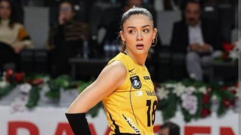 Voleybolcu Zehra Güneş'i hiç böyle görmediniz! "Tablo gibisin" 1