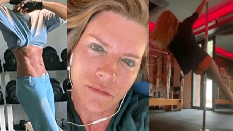 Mazhar Alanson'un 60 yaşındaki eşi Biricik Suden genç kızlara taş çıkardı! Kaslarını paylaşınca sosyal medya yıkıldı! “Sizinle ilişki düşünmüyorum” 1