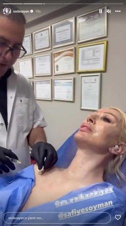 60 yaşındaki Seda Sayan estetiğe doymuyor! Lolita Lift'ten sonra dekolte bölgesi... 2