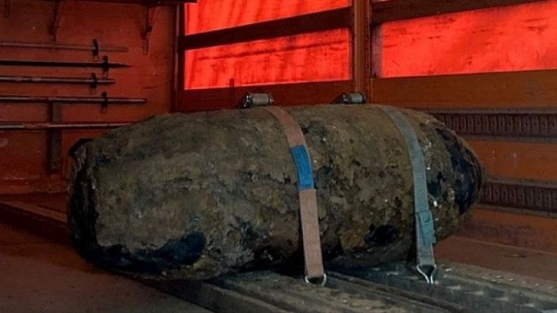 Tüm şehir korku dolu anlar yaşadı: 250 kiloluk bomba nedeniyle apar topar bölgeyi terk ettiler 2