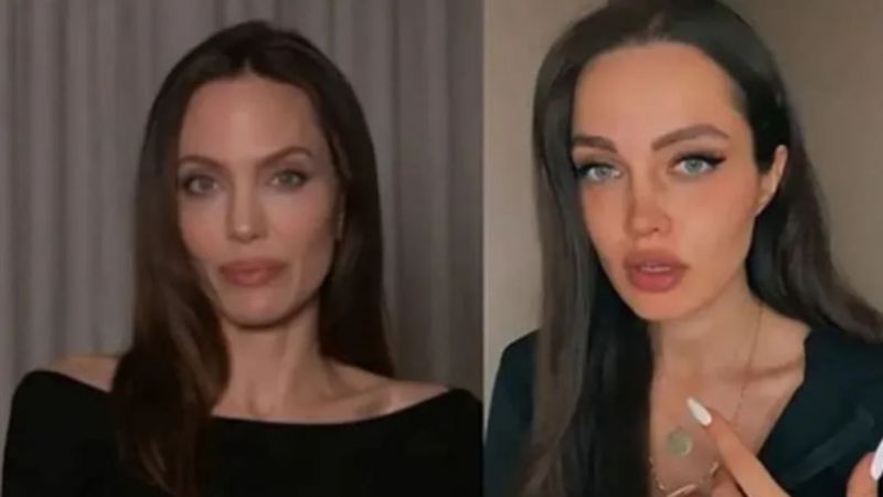 Tiktok fenomeni Hollywood yıldızına benzerliği ile 'yok artık' dedirtti! 3