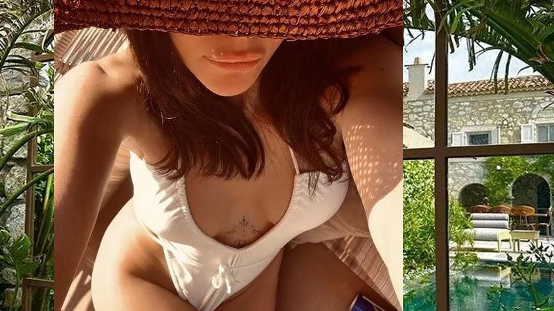 Şarkıcı Simge Sağın fit vücuduyla tatil pozlarını paylaştı! Olay yarattı... 4