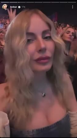 Hande Sarıoğlu'nun konser neşesi olay yarattı! O anlar kameralara yansıdı! 2