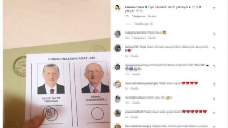 'Fakirler gelmesin' açıklaması ile gündem olan Tuğba Ekinci kamuflaj desenli kıyafeti ile oy verdi! Sosyal medyadan paylaştı... 3
