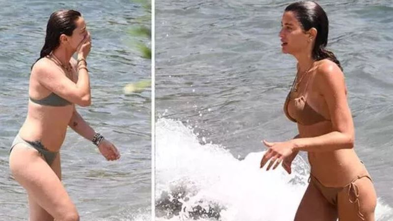 Ünlüler tatil sezonunu açtı! Bodrum’da bikinili gövde gösterisi: Önce Özge sonra Berrak… 3