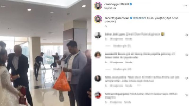 Caner Toygar nikah masasına oturdu! Esra Erol- Ali Özbir çiftinin takısı olay oldu: “Abi 5 tur döndü!” 2