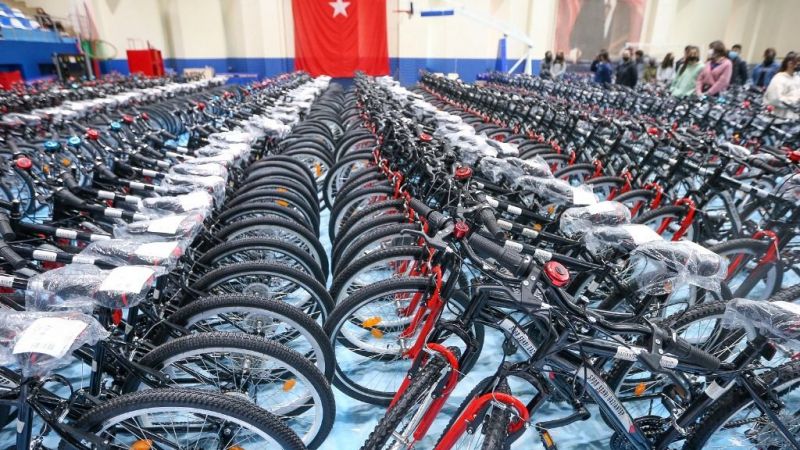 Gaziantep Şahinbey Belediyesi'nden öğrencilere karne hediyesi: O kişilere bisiklet hediye edilecek! 2