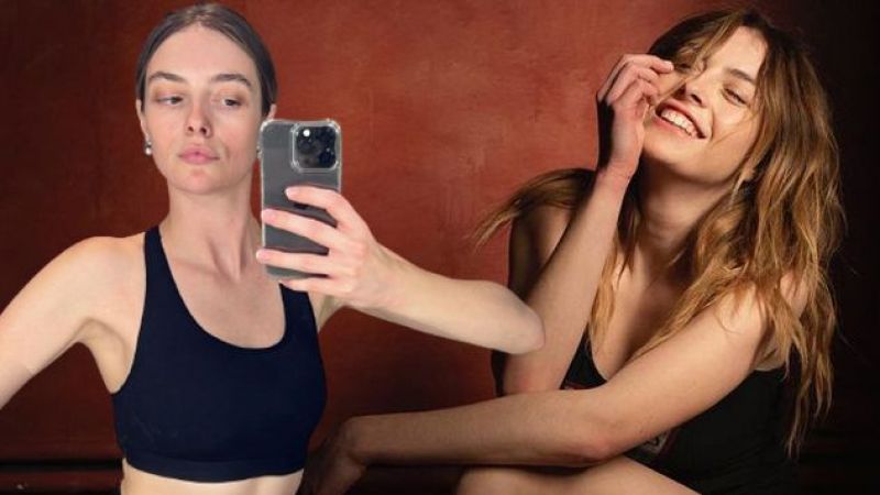 Melis Sezen’den karavanda dans şov! Güzel oyuncu kıvraklığıyla herkesi mest etti! 1