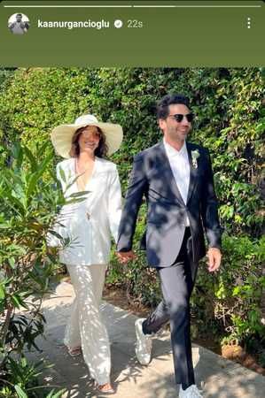 Yargı'nın Ilgaz'ı Kaan Urgancıoğlu sessiz sedasız evlendi! Burcu Denizer ile dudak dudağa aşk pozları! 2