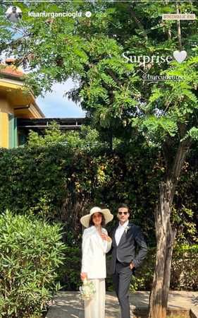 Yargı'nın Ilgaz'ı Kaan Urgancıoğlu sessiz sedasız evlendi! Burcu Denizer ile dudak dudağa aşk pozları! 3