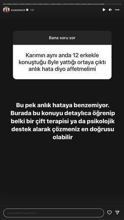 Esra Ezmeci Duyunca Bu Kadar da Olmaz Dedi! Karısının 8 erkekle yattığını öğrenen adamın sorusu tartışma yarattı! Psikolog Esra Ezmeci takipçisine verdiği taktikle gündem oldu 3