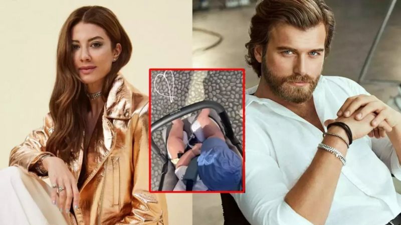 Kıvanç Tatlıtuğ’un oğlu Kurt Efe reklam çekimlerine alıştırılıyor! İlk kez kamera karşısına geçtiği o kareler… 1