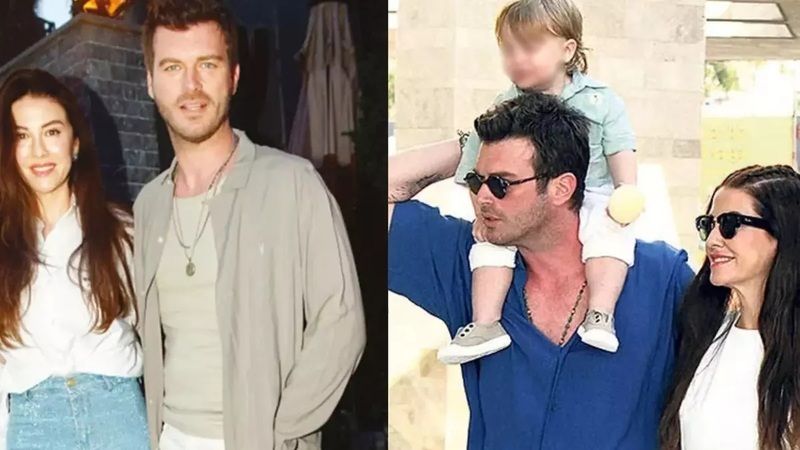 Kıvanç Tatlıtuğ’un oğlu Kurt Efe reklam çekimlerine alıştırılıyor! İlk kez kamera karşısına geçtiği o kareler… 3