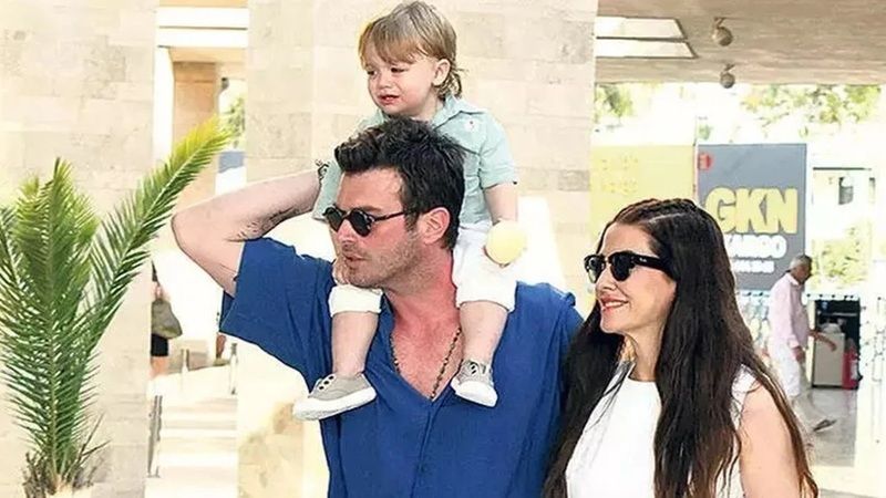 Herkes Kıvanç Tatlıtuğ'un altın saçlı oğlunu konuşuyor! Şaşırtan görüntü 2