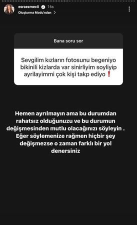 Partnerlerin bikinili sosyal medya beğenileri çileden çıkardı! Esra Ezmeci'den tavsiye gecikmedi: “Başka bir yol deneyin!” 3
