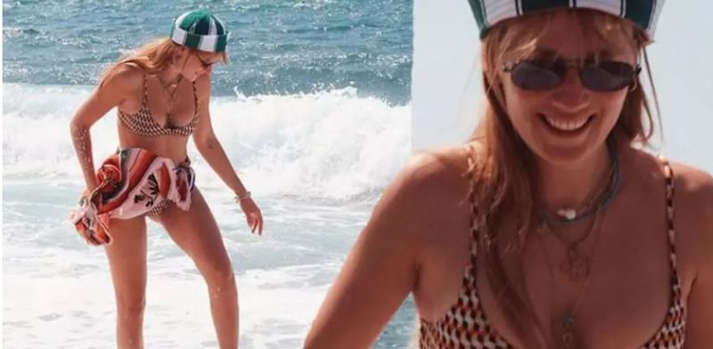 Doğaya kaçan Gizem Karaca bikinili pozları ile mest etti! “Dergi çekimi gibi…” 1