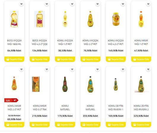 Gaziantep Oli Center'dan et ve yağ indirimi: Ayçiçek yağı 37 TL, bütün tavuk 53 TL! 3