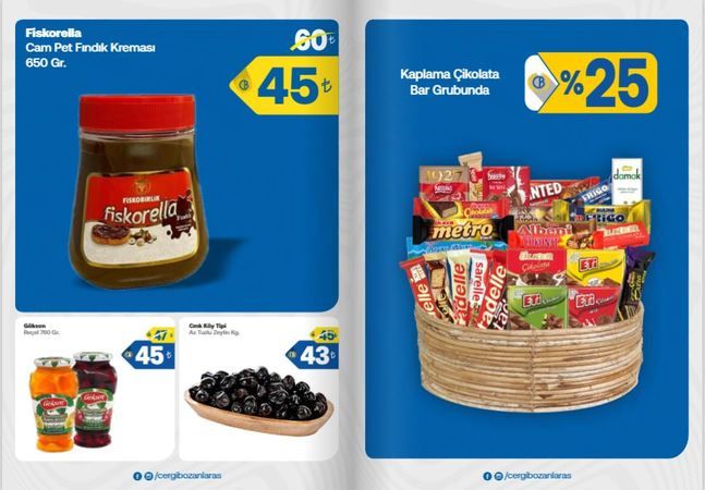 Gaziantep Cergibozanlar Market'ten 5 günlük indirim çağrısı! Gıda ürünlerinin fiyatları dibe çekildi: Bütün piliç 49 TL, bonfile 90 TL, but 45 TL! 2