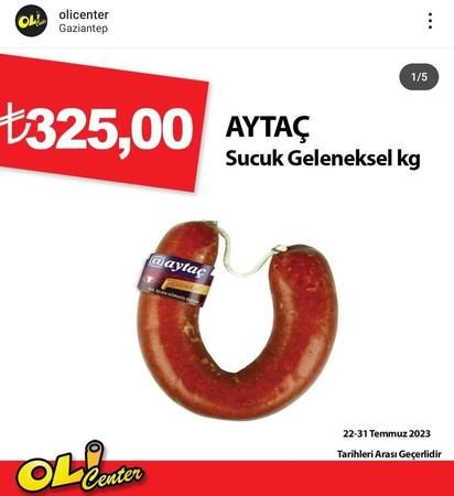 Gaziantep Oli Center'dan yeni indirim fırsatı Süt 3 TL, kaşar 69 TL, peynir 59 TL! 2