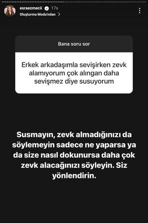 Cinsellikten keyif almayan kadına, Esra Ezmeci'den şaşırtan destek: “Susmayın, zevk almadığınızı da...” 2