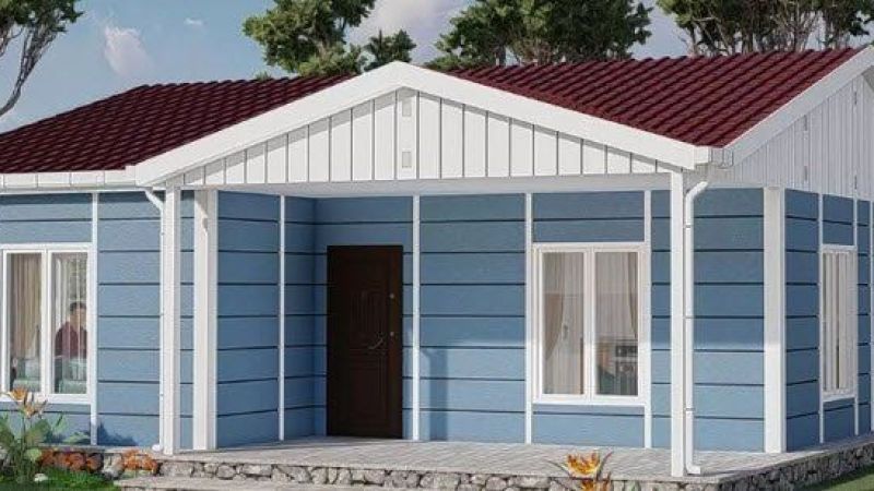 Prefabrik ev yapımında bakanlık desteği başladı! Gaziantep’te müstakil yaşamak isteyene 150 bin TL’si devletten prefabrik ev 3