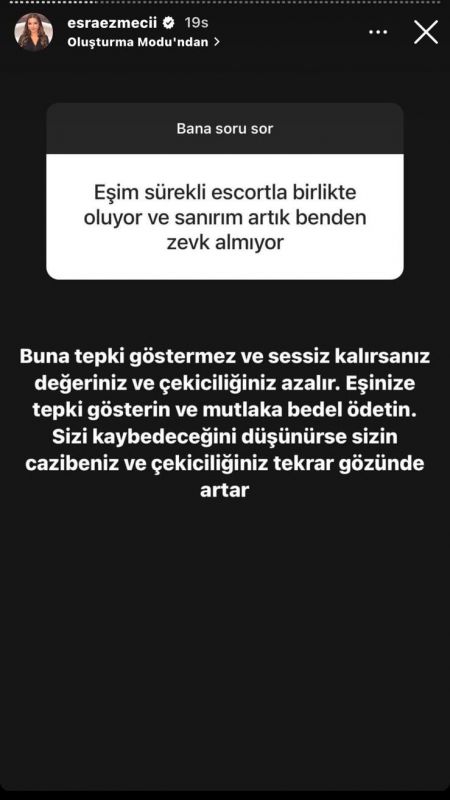 Başka kadına giden eşini 'Benden zevk almıyor' diyerek akladı! Esra Ezmeci küplere bindi: Sessiz kalırsanız... 2