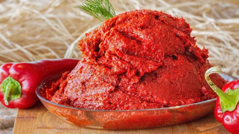 Gaziantep'te biber salçası mesaisi başladı! Kaç kilo kapya biberden ne kadar salça çıkar? Tam kıvamında biber salçası tarifi 4