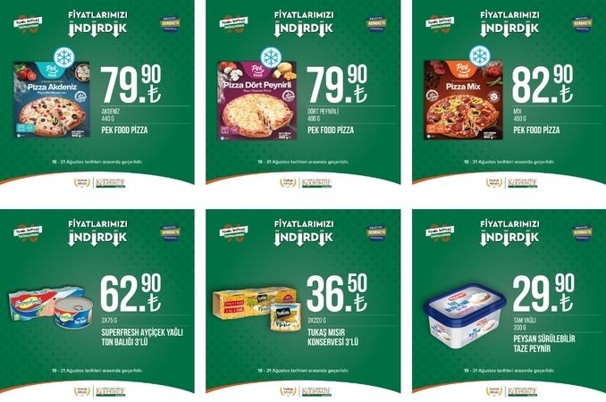 Gaziantepliler, bu fiyatlar daha da gelmez: Peynirler 29,90 TL’ye tereyağları 89,90 TL’ye kadar düştü! Tarım Kredi duyurdu! 2