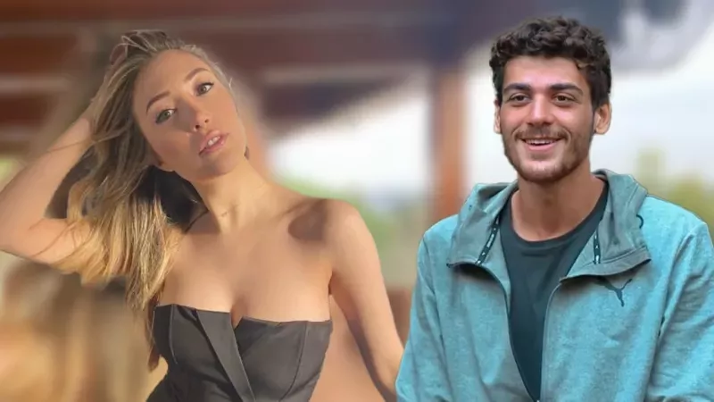 Yasmin Erbil plajda aşka geldi, sevgilisi Yiğit Poyrazı ısırdığı anlar gündeme oturdu! 3