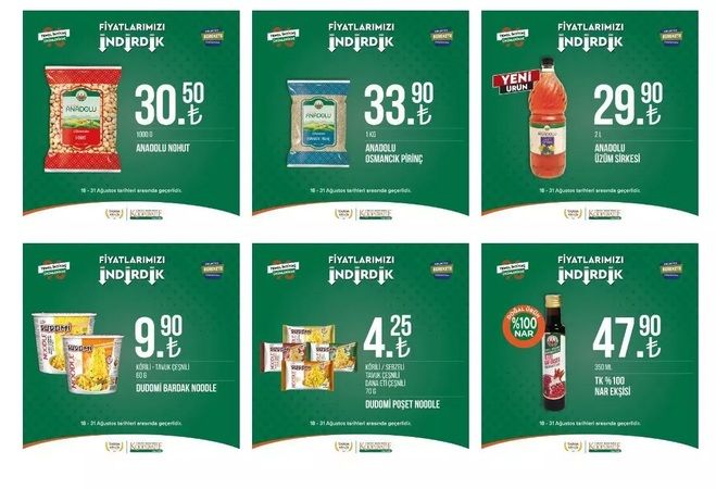 Gaziantep'te Market alışverişi yapacaklar dikkat! Tarım Kredi'de büyük indirim için son 2 gün: Kaşar 59,90, Peynir 39,90 TL 1