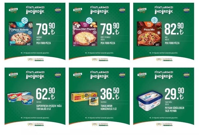 Gaziantep'te Market alışverişi yapacaklar dikkat! Tarım Kredi'de büyük indirim için son 2 gün: Kaşar 59,90, Peynir 39,90 TL 2