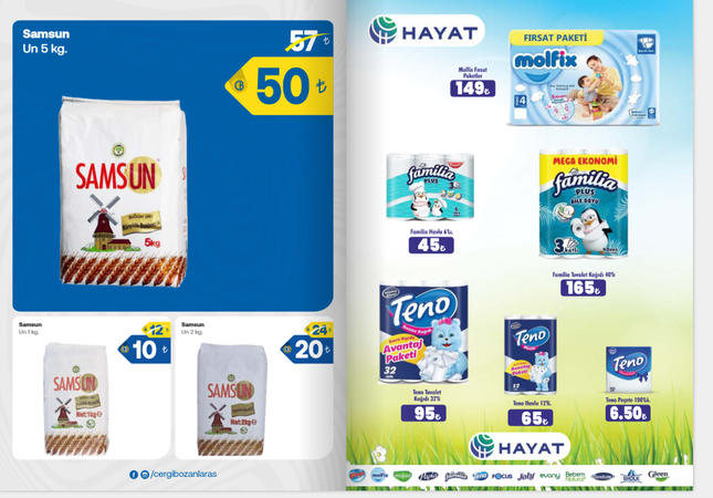 Bu fiyatlar yalnızca Gaziantep’te var: Peynirler 41 TL’ye, çaylar 25 TL’ye, 9 KG salçalar 305 TL’ye kadar indi! İşte Cergibozanlar indirimleri 2