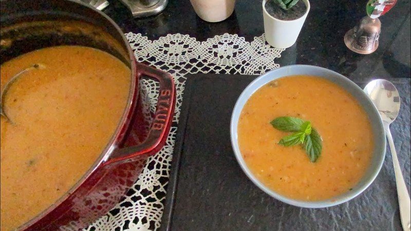 Kışlık tarhanayı aşçı gibi iyi pişirme tekniği! Çorba asla topaklanmıyor 2
