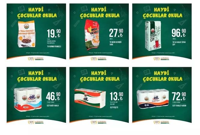 Tarım Kredi Kooperatifi’nden 16,50 TL’ye kaşar peyniri! İndirimler başladı, sadece 4 gün devam edecek! İşte eylül ayı indirimleri 4