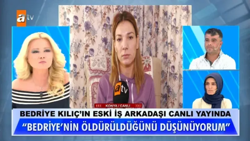 Müge Anlı’da 35 yaşındaki kayıp Bedriye Kılıç aranıyor: Şüpheli ifadeler vakanın seyrini değiştirdi 3